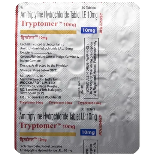 tryptomer 10mg tablet 30's